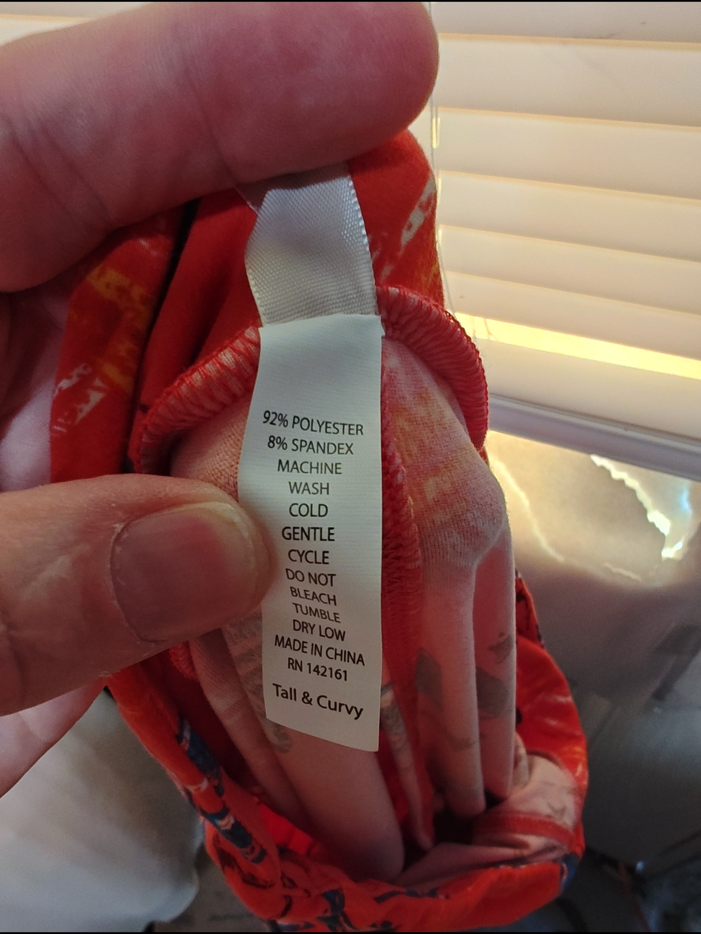LuLaRoe Red Rocket Print Kids Leggings - Picture 4 of 5